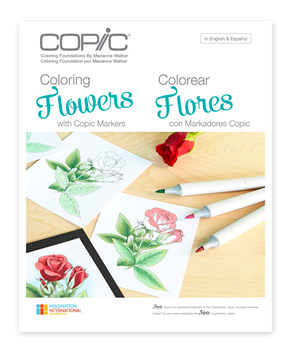 Picture of Copic Colouring Flowers