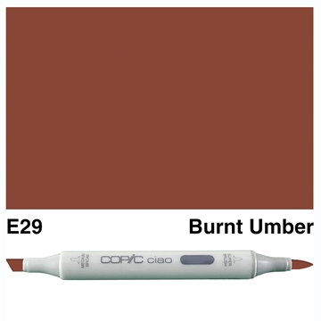 Picture of Copic Ciao E29-Burnt Umber