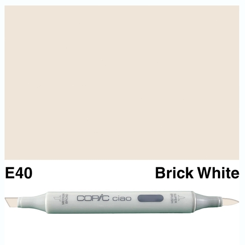 Picture of Copic Ciao E40-Brick White