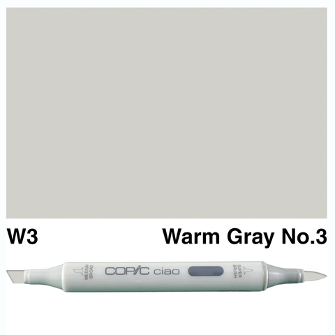 Picture of Copic Ciao W3-Warm Gray No.3