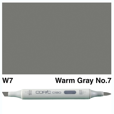 Picture of Copic Ciao W7-Warm Gray No.7