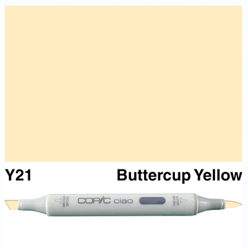 Picture of Copic Ciao Y21-Buttercup Yellow