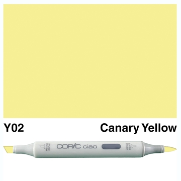 Picture of Copic Ciao Y02-Canary Yellow