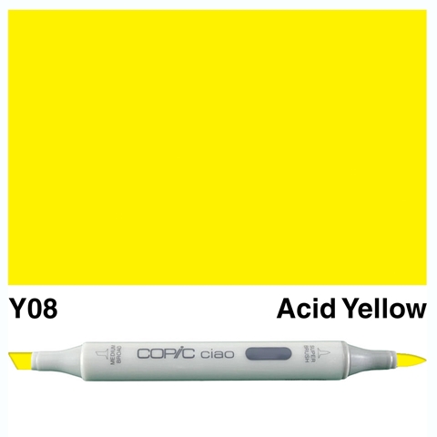 Picture of Copic Ciao Y08-Acid Yellow