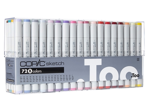 Picture of Copic Sketch Set 72B