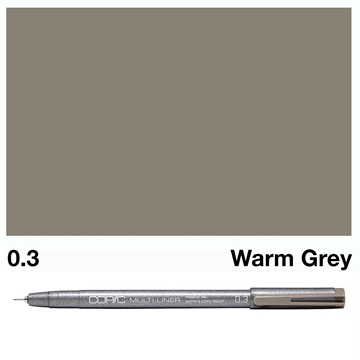 Picture of Copic Multiliner 0.3mm Warm Grey