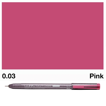 Picture of Copic Multiliner 0.03mm Pink