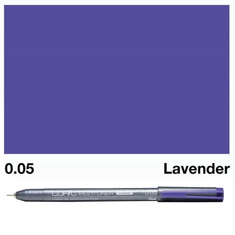 Picture of Copic Multiliner 0.05mm Lavender