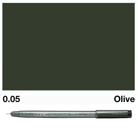 Picture of Copic Multiliner 0.05mm Olive