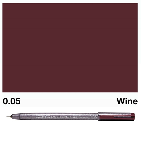 Picture of Copic Multiliner 0.05mm Wine