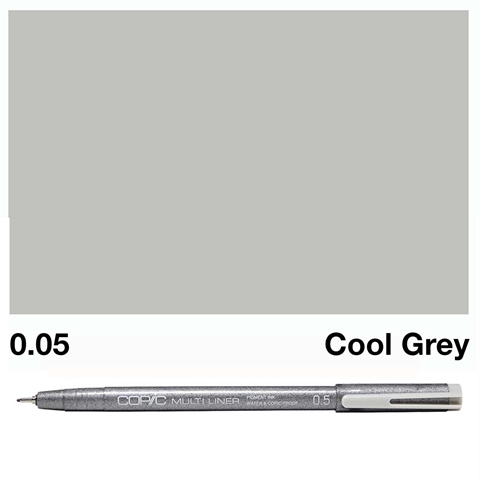 Picture of Copic Multiliner 0.05mm Cool Grey