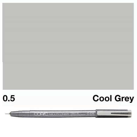 Picture of Copic Multiliner 0.5mm Cool Grey