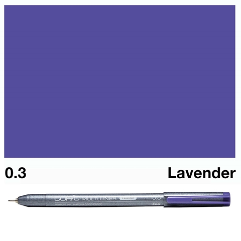 Picture of Copic Multiliner 0.3mm Lavender