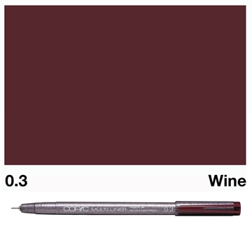 Picture of Copic Multiliner 0.3mm Wine
