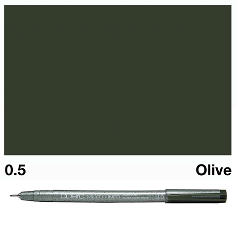 Picture of Copic Multiliner 0.5mm Olive