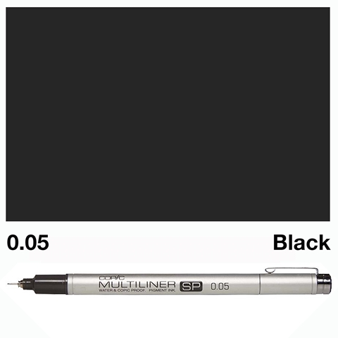 Picture of Copic Multiliner SP Black 0.05mm