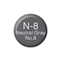 Picture of Copic Ink N8 - Neutral Gray No.8 12ml