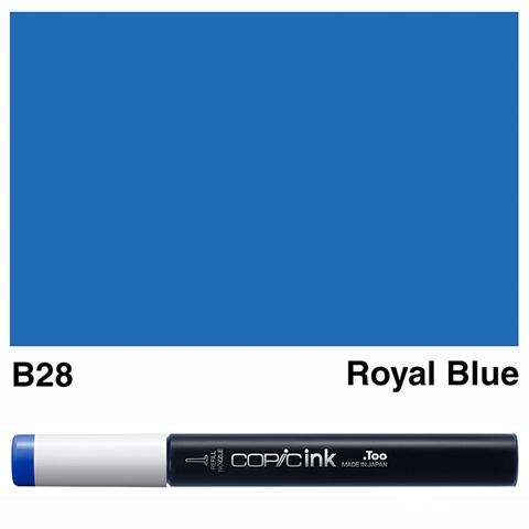 Picture of Copic Ink B28 - Royal Blue 12ml