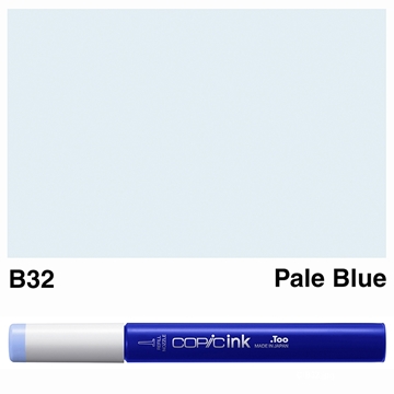 Picture of Copic Ink B32 - Pale Blue 12ml