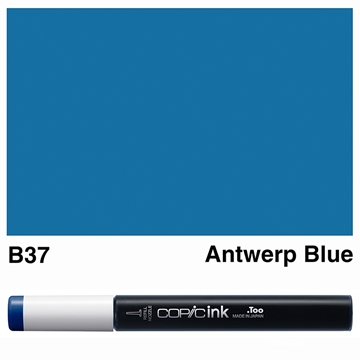 Picture of Copic Ink B37 - Antwerp Blue 12ml