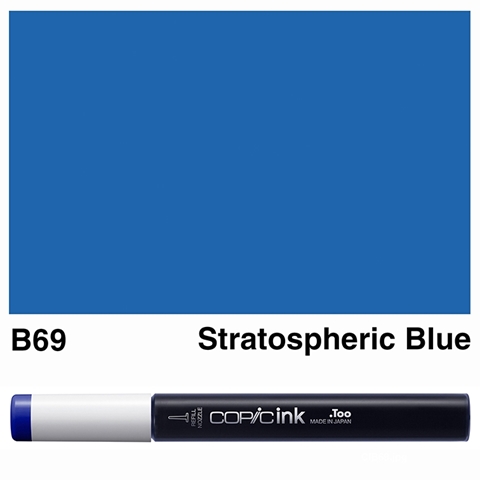 Picture of Copic Ink B69 - Stratospheric Blue 12ml