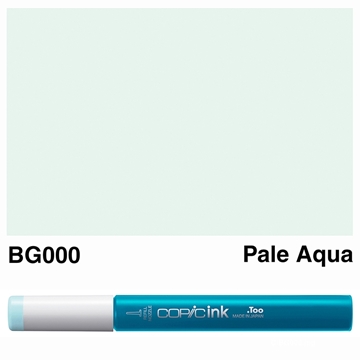 Picture of Copic Ink BG000 - Pale Aqua 12ml