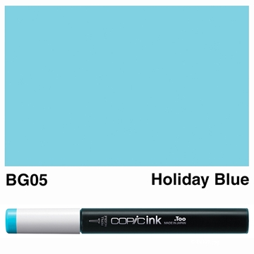Picture of Copic Ink BG05 - Holiday Blue 12ml