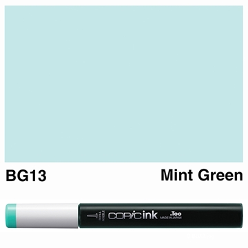 Picture of Copic Ink BG13 - Mint Green 12ml