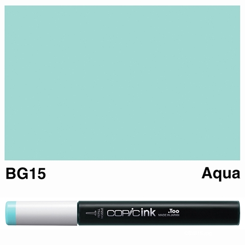 Picture of Copic Ink BG15 - Aqua 12ml