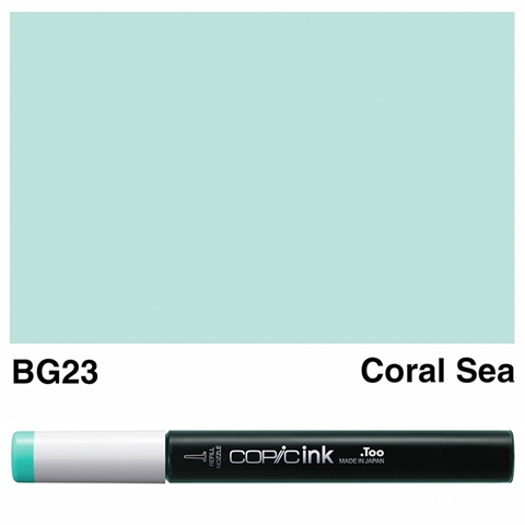 Picture of Copic Ink BG23 - Coral Sea 12ml