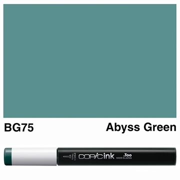 Picture of Copic Ink BG75 - Abyss Green 12ml