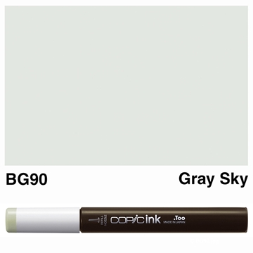 Picture of Copic Ink BG90 - Gray Sky 12ml