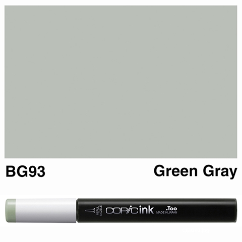 Picture of Copic Ink BG93 - Green Gray 12ml