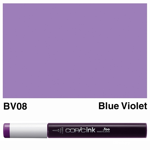 Picture of Copic Ink BV08 - Blue Violet 12ml