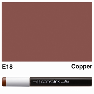 Picture of Copic Ink E18 - Copper 12ml