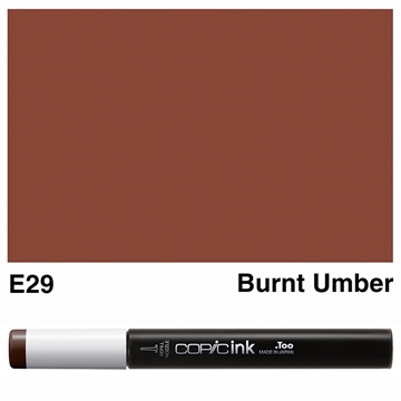 Picture of Copic Ink E29 - Burnt Umber 12ml