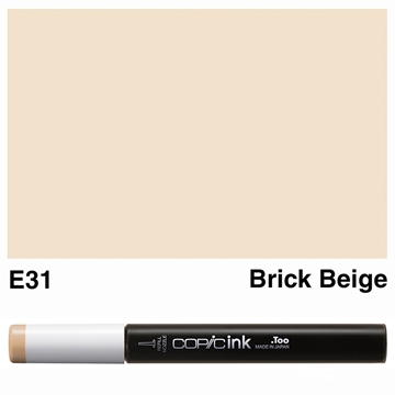 Picture of Copic Ink E31 - Brick Beige 12ml