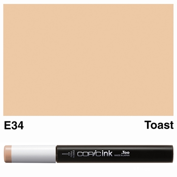 Picture of Copic Ink E34 - Toast 12ml