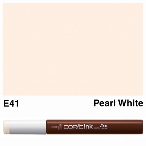 Picture of Copic Ink E41 - Pearl White 12ml