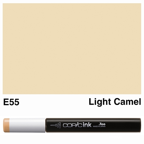 Picture of Copic Ink E55 - Light Camel 12ml