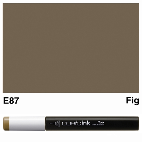 Picture of Copic Ink E87 - Fig 12ml