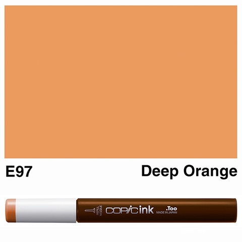Picture of Copic Ink E97 - Deep Orange 12ml