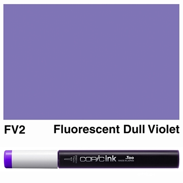 Picture of Copic Ink FV2 - Fluorescent Dull Violet 12ml