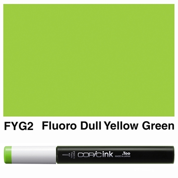 Picture of Copic Ink FYG2 - Fluoro Dull Yellow Green 12ml