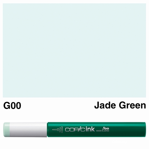Picture of Copic Ink G00 - Jade Green 12ml