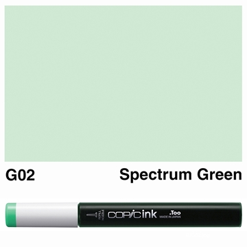 Picture of Copic Ink G02 - Spectrum Green 12ml