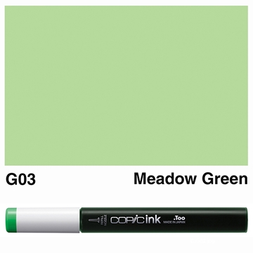 Picture of Copic Ink G03 - Meadow Green 12ml