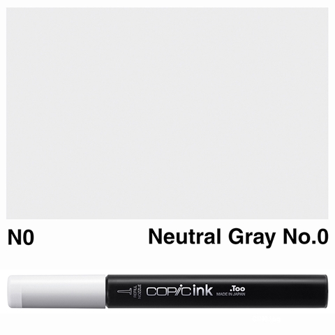 Picture of Copic Ink N0 - Neutral Gray No.0 12ml