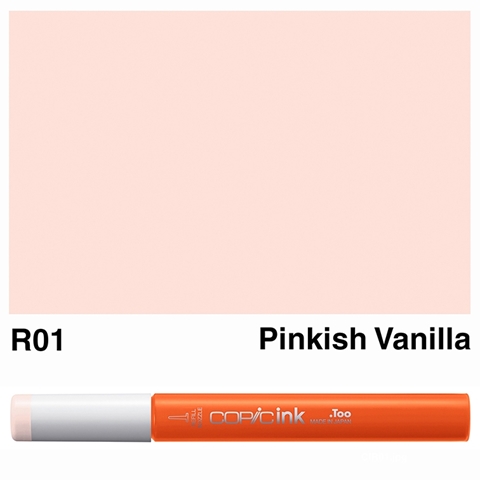 Picture of Copic Ink R01 - Pinkish Vanilla 12ml
