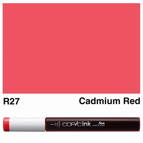 Picture of Copic Ink R27 - Cadmium Red 12ml